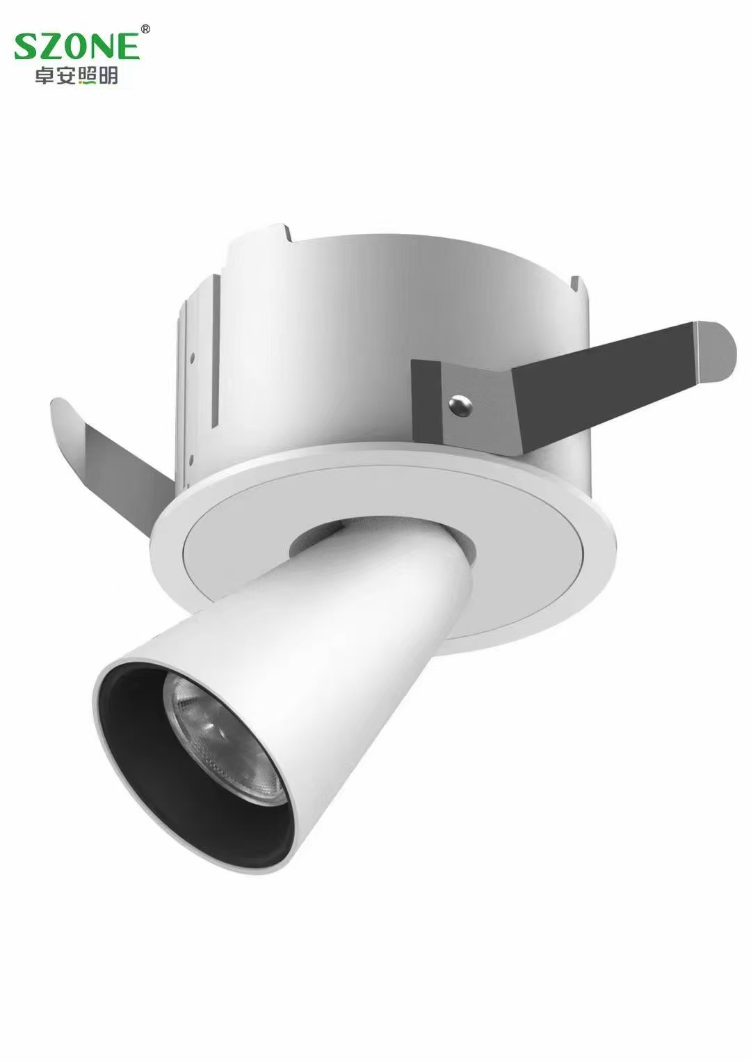 Zhuo'an Adjustable Recessed LED Spotlight