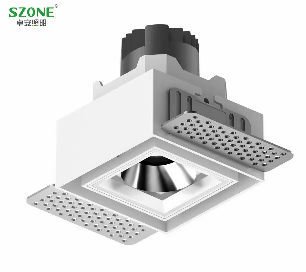 Zhuo'an Recessed Square LED Spotlight